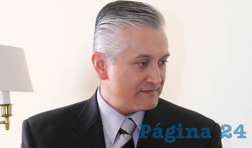 El secretario de Medio Ambiente del Estado, Julio César Medina Delgado