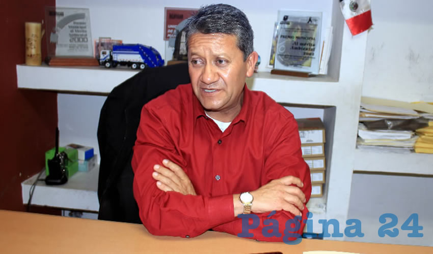 Jaime Cruz Talamantes: “En la colonia Tres Cruces se aplicaron en menos de un mes, de 18 a 22 sanciones, estas sanciones oscilan de cinco a 15 días de salario mínimo” (Foto: Rocío Castro)