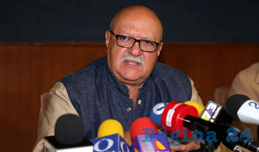 Rub&eacute;n &Aacute;ngel Berumen de la Cerda, presidente estatal de la Canaco