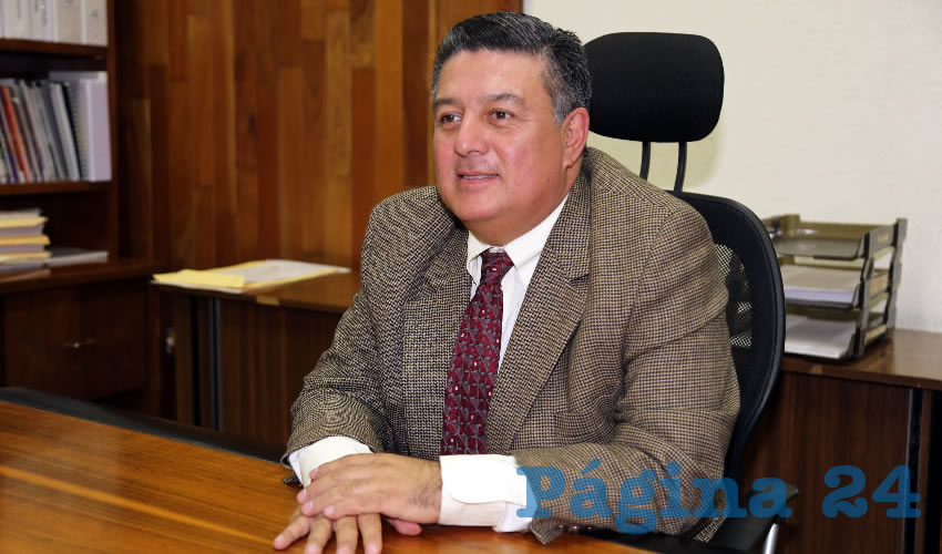 Alfredo Martín Cervantes García, secretario de Finanzas del Municipio (Foto: Eddylberto Luévano Santillán)