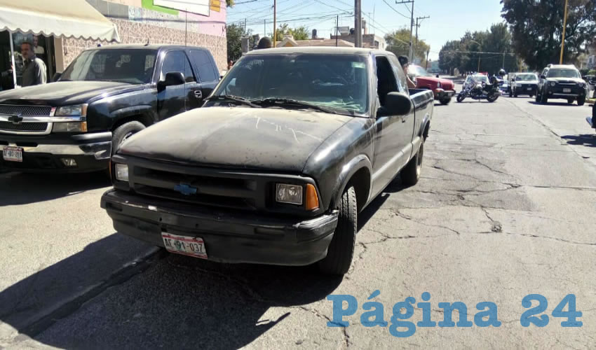 J. Trinidad Alvarado Jiménez fue atropellado por la camioneta Chevrolet S10, manejada por Leopoldo de la Mora