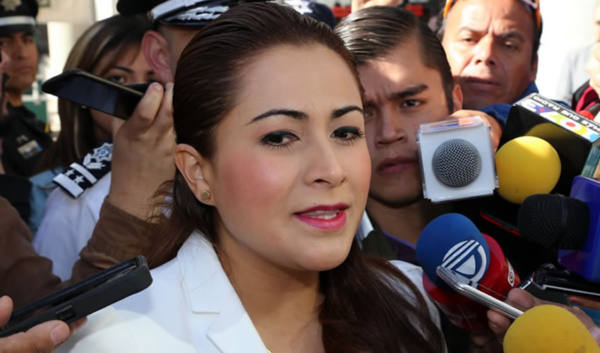 Teresa Jiménez Esquivel, presidenta municipal de Aguascalientes (Foto: Eddylberto Luévano Santillán)