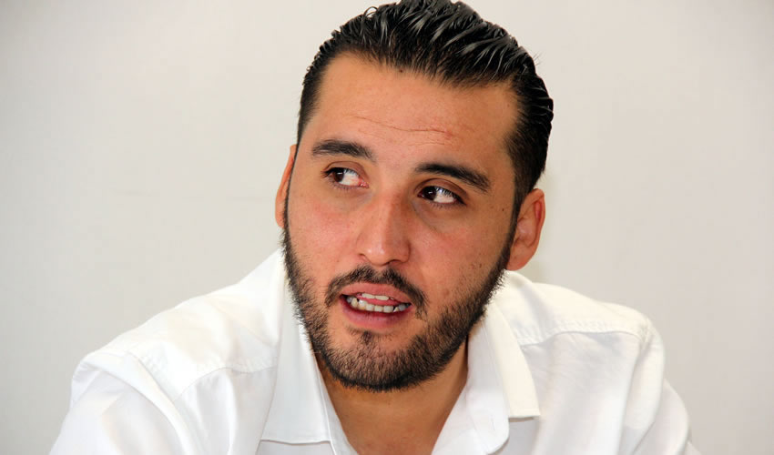 Aldo Ruiz Sánchez, presiente del Comité Ejecutivo Estatal de Morena