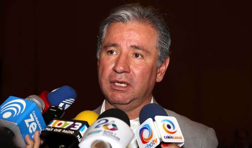 Pedro de la Serna López, presidente del CCEA (Foto: Eddylberto Luévano Santillán)