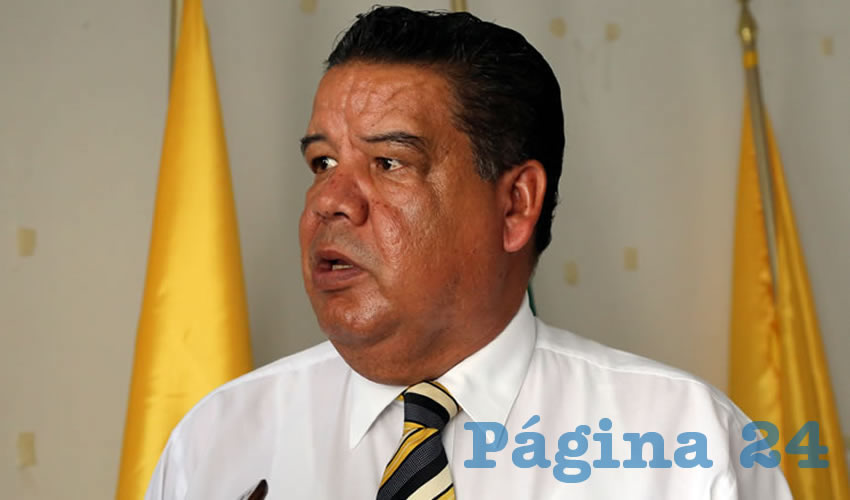 Francisco Javier Flores Flores, l&iacute;der de la agrupaci&oacute;n Cimientos del Magisterio