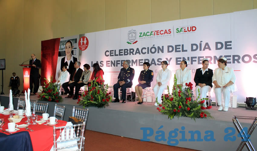 Gilberto Breña Cantú: Se ha hecho un compromiso con los trabajadores de la salud, ya que este año se continuará con el programa de Profesionalización de Enfermería (Foto: Rocío Castro)