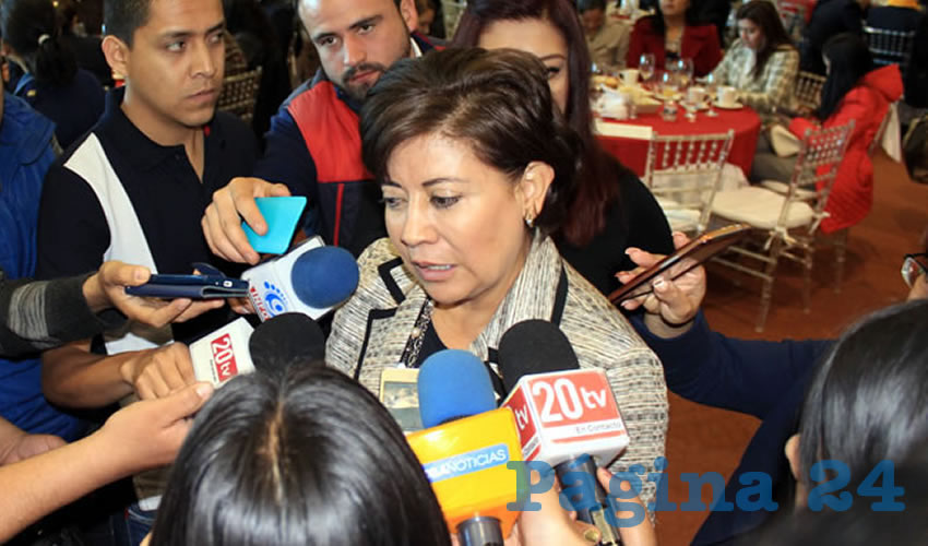 Judit Guerrero López: Mi administración intentará en la medida de lo posible no ser una carga para los capitalinos (Foto: Rocío Castro)