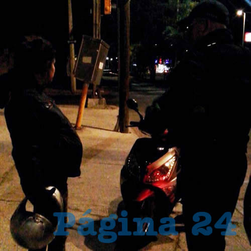 La fémina fue llevada de urgencia a un hospital