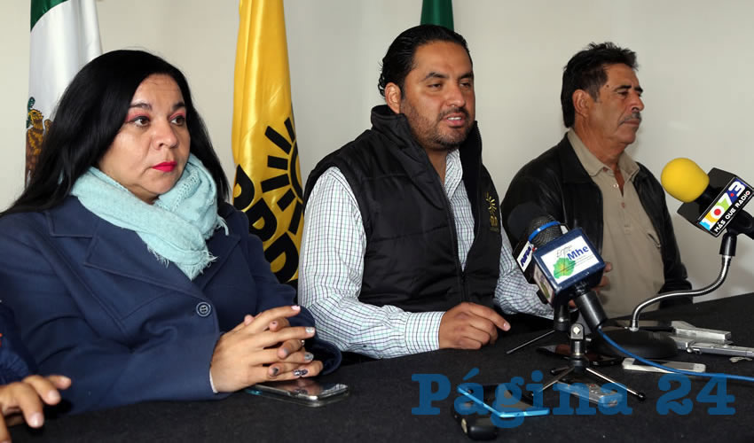Emanuelle S&aacute;nchez N&aacute;jera, presidente estatal del PRD (Foto: Eddylberto Lu&eacute;vano Santill&aacute;n