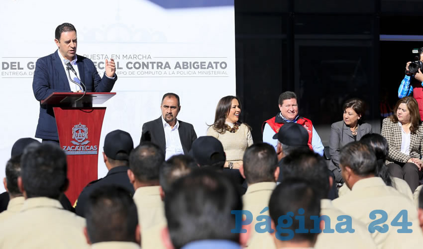 Alejandro Tello Cristerna, gobernador de Zacatecas: “Si dijera que Zacatecas vive un buen momento en esta materia (seguridad pública) sería engañarme: no quiero escandalizar ni tampoco ser optimista, pero ha muchísimo trabajo por hacer”