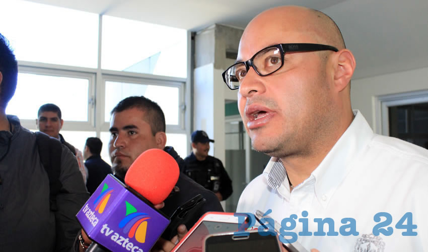 Francisco Murillo Ruiseco: “Se trata de un homicidio cometido con arma de fuego, alguien subió de pasajero y esa persona se cree que fue la culpable, ya que el disparo fue por la parte de atrás hacia adelante” (Foto: Rocío Castro Alvarado)