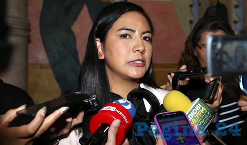 Claudia Guadalupe de Lira Beltr&aacute;n, legisladora local (Foto: Eddylberto Lu&eacute;vano Santill&aacute;n)