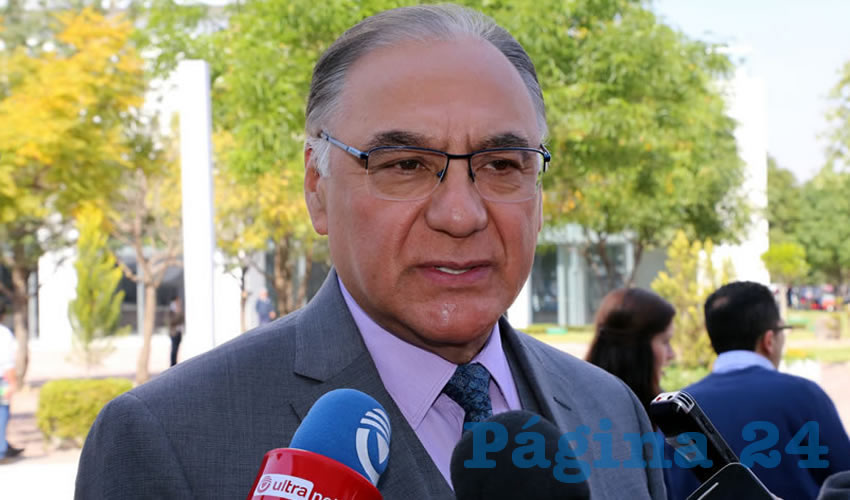 Sergio Alberto Martínez Castuera, titular de la SSPE (Foto: Eddylberto Luévano Santillán)