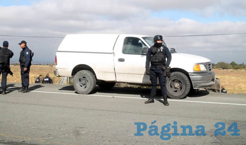 Zona rural donde fue encontrado el cadáver