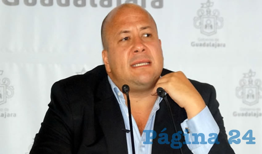 “El recurso que reciben los partidos por supuesto que debe de reducirse, por supuesto. Si se debe de eliminar, estamos abiertos a la discusión, nomás eso implica analizar el nuevo modelo político del país”, acabar con los partidos, según el alcalde tapatío/Foto: Francisco Tapia 