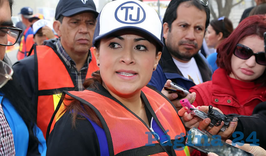 Teresa Jim&eacute;nez Esquivel, presidenta municipal de Aguascalientes (Foto: Eddylberto Lu&eacute;vano Santill&aacute;n)