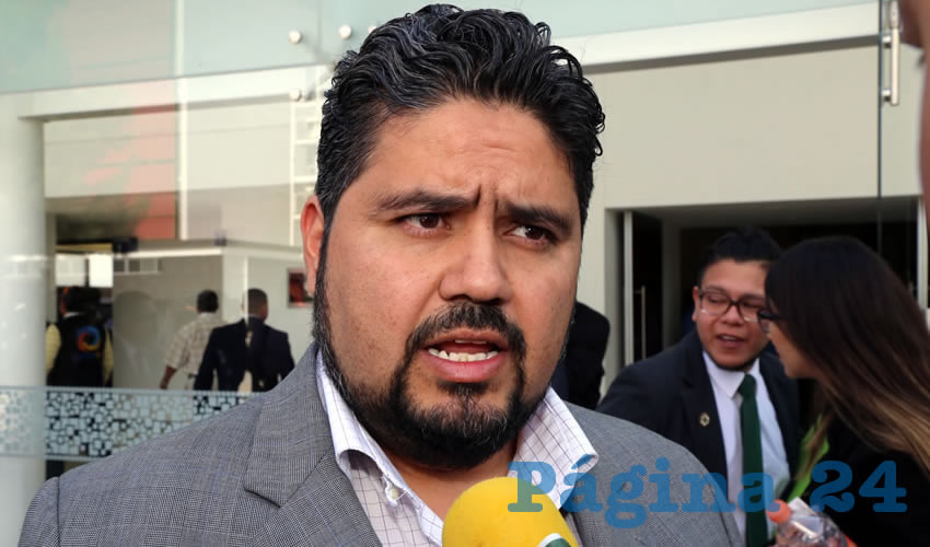 Iván Alejandro Sánchez Nájera, legislador local (Foto: Eddylberto Luévano Santillán)