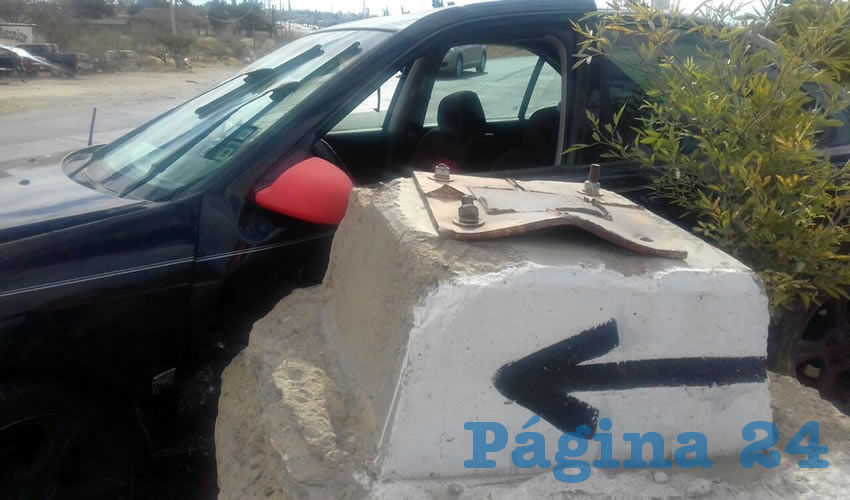 Vehículo con reporte de robo