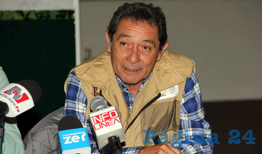 Ernesto de Lucas Palacios, delegado estatal de la Sagarpa
