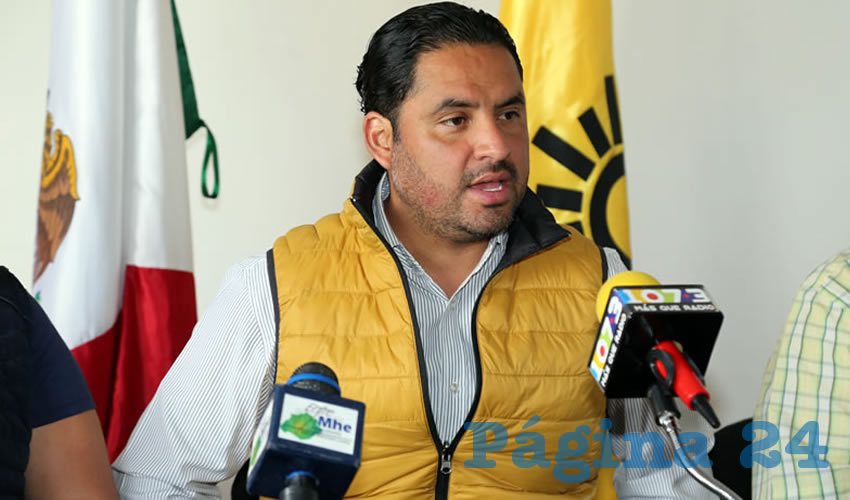 Emanuelle S&aacute;nchez N&aacute;jera, presidente estatal del PRD (Foto: Eddylberto Lu&eacute;vano Santill&aacute;n)