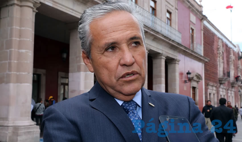 Antonio Robledo Sánchez, presidente estatal de la CMIC (Foto: Eddylberto Luévano Santillán