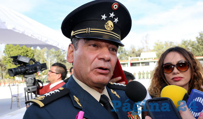 Jos&eacute; Ernesto &Aacute;valos Pardo, comandante de la Catorceava Zona Militar