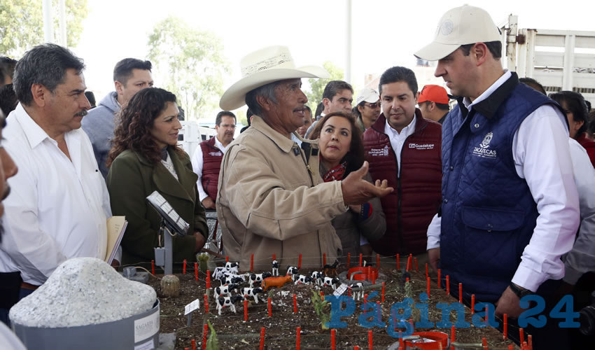 Será un buen año para Zacatecas, asegura mandatario durante entrega de apoyos e inauguración de obra