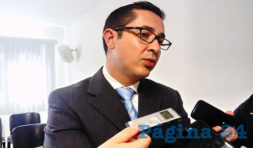 Luis Fernando Landeros Ortiz, consejero presidente del IEE
