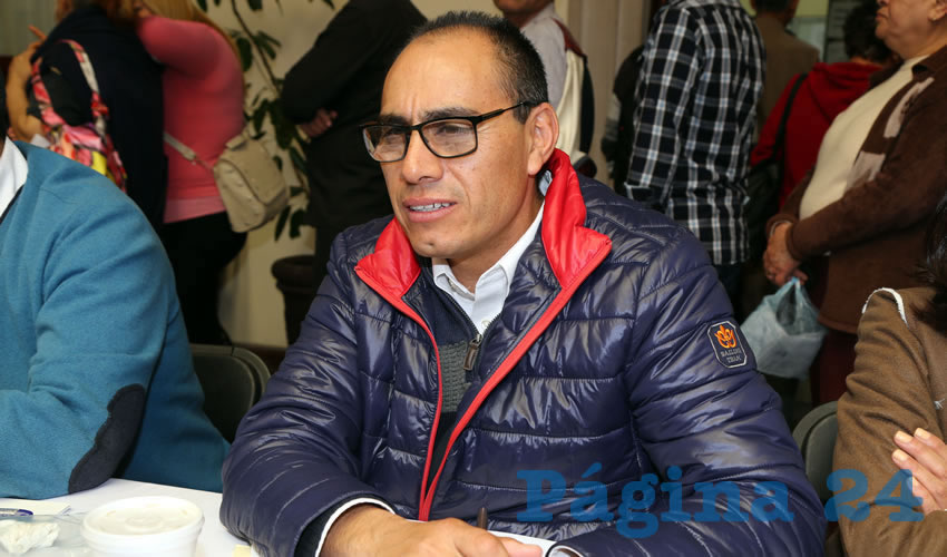 Jesús Adrián Castillo Serna, secretario de Desarrollo Urbano Municipal (Foto: Eddylberto Luévano Santillán)