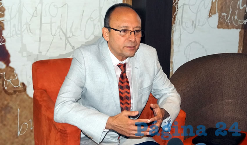 Rafael Sánchez Andrade: La Federación otorga 284 millones de pesos, mientras que la administración estatal apenas 158 millones, cuando desde la creación del Cobaez fue que aportarían una cantidad similar (Foto: Merari Martínez Castro)