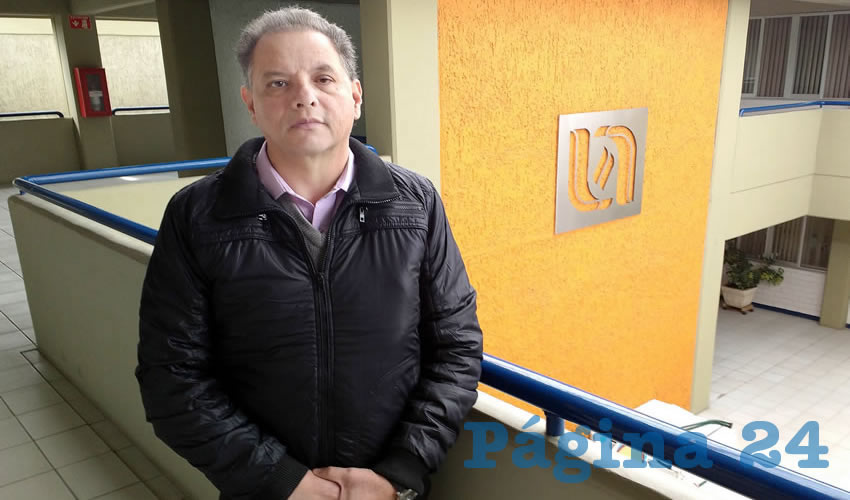 Alejandro González Cadena, profesor investigador de la UAA