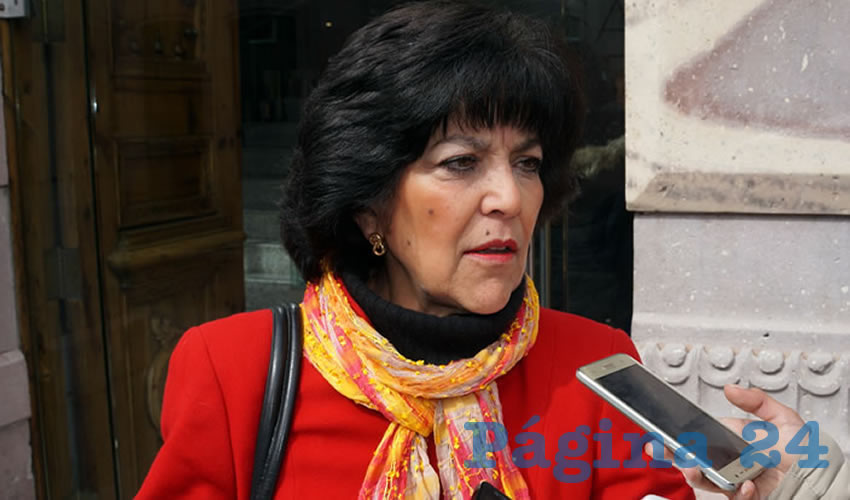 Lourdes Gabriela Rojo Medina: Las aportaciones no aumentarán y seguirán siendo las mismas que el año pasado: “Las aportaciones ni la tasa de interés cambian”(Foto: Merari Martínez)