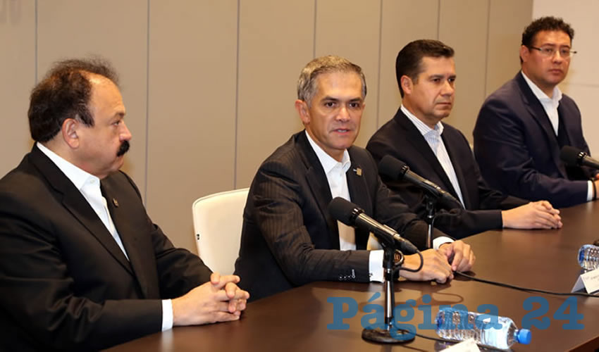 Miguel &Aacute;ngel Mancera Espinosa, jefe de Gobierno de la Ciudad de M&eacute;xico (Foto: Eddylberto Lu&eacute;vano Santill&aacute;n
