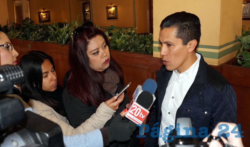 Julio César Nava de la Riva: “El reto en este año es mantener ese ritmo de trabajo y sacar todo lo que se tiene como pendientes en materia de trámites y permisos” (Foto: Merari Martínez)