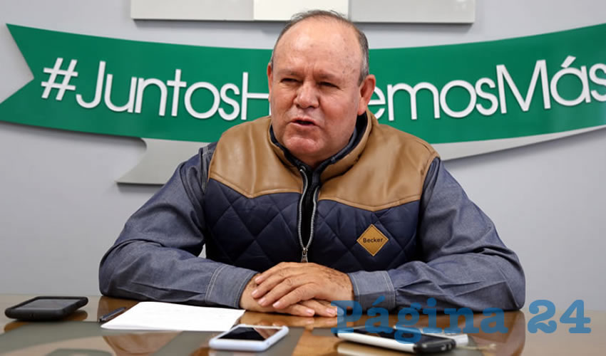 José Manuel Martínez Rodríguez, secretario de Operación Política del CDE del PRI (Foto: Eddylberto Luévano Santillán)