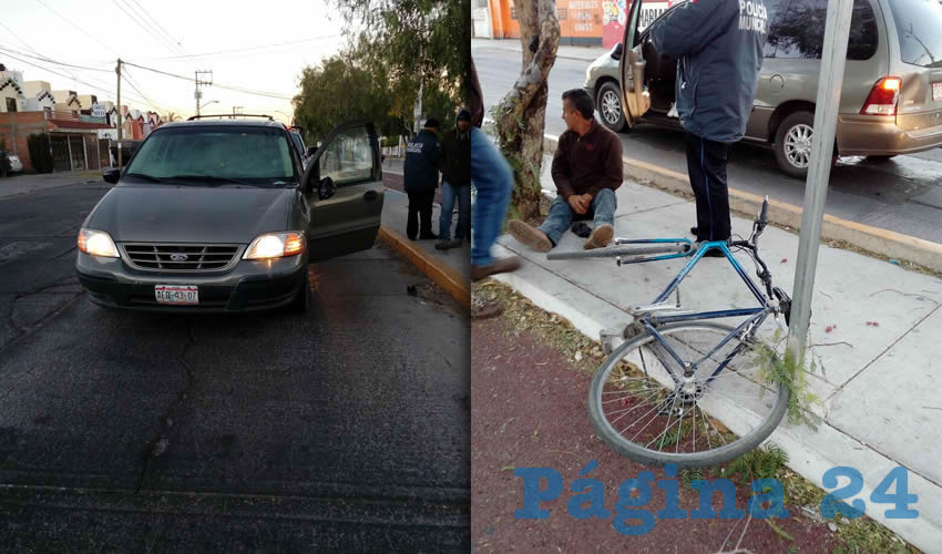 El percance ocurri&oacute; sobre avenida Ajedrecistas