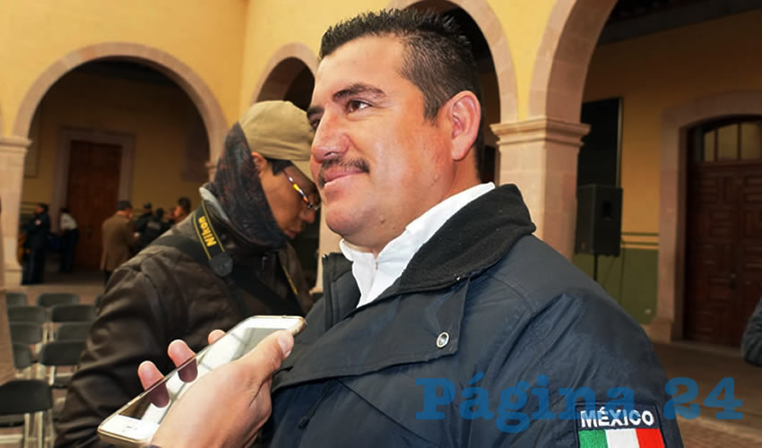 Juan José Ríos Gutiérrez: Las zonas más conflictivas en esta problemática en la capital son la colonia Minera, Lázaro Cárdenas, Las Huertas, Alma Obrera y CTM, donde 70 por ciento de los casos denunciados corresponden a mujeres agredidas y 30 por ciento a hombres (Foto: Merari Martínez Castro)