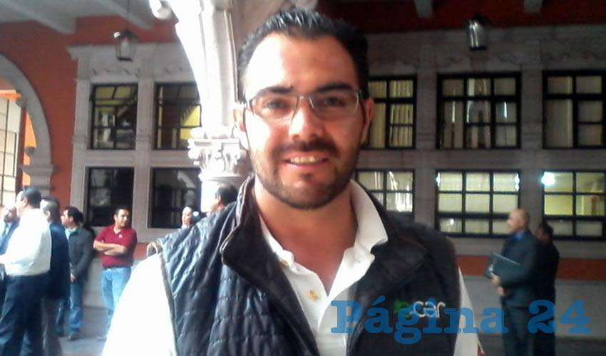 Ernesto Castorena Rodríguez, presidente estatal de la Canaive