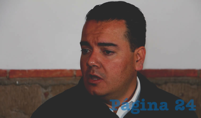 H&eacute;ctor Eduardo Anaya P&eacute;rez, secretario de Servicios P&uacute;blicos