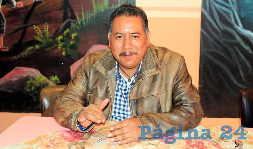 Felipe Pinedo Hernández (Foto Rocío Castro Alvarado