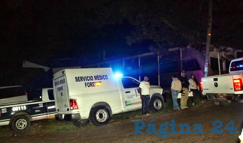El arribo de Servicios Periciales