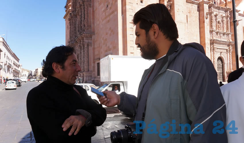 Martín Letechipía Alvarado: “El arte es el mejor antídoto en contra de la violencia, el arte definitivamente humaniza, libera, permite tener otra visión del mundo, de sus circunstancias y sobre todo genera empatía si se le da seguimiento” (Foto: Merari Martínez Castro)