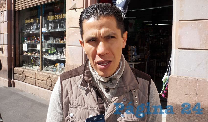Julio César Nava de la Riva: “También pretende incentivar a los jóvenes con el ahorro de recursos económicos al reciclar diversos productos, asimismo con cambios de hábitos” (Foto: Merari Martínez Castro)