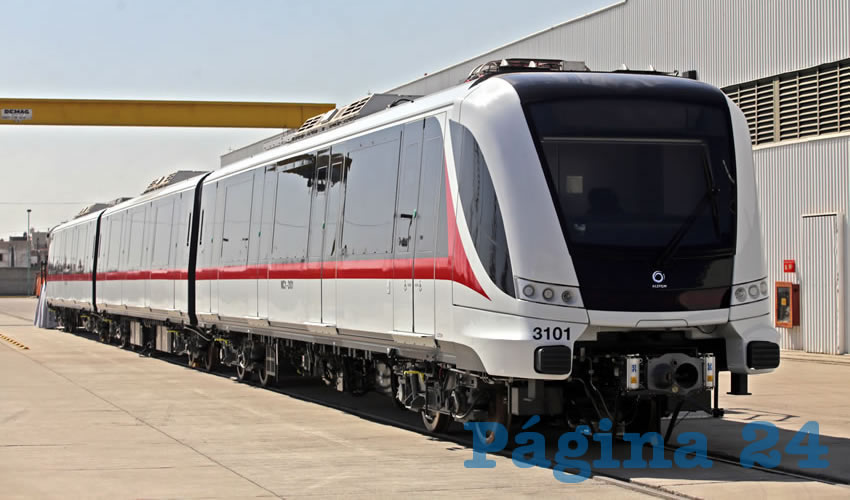 Según presumió en el festejo por el arribo del primer tren de la línea 3, la conducción de estos vehículos será automática para mayor confort y seguridad, y contará con un sistema de recuperación de energía para reducir costos y contaminación, entre otras ventajas/Foto: Cuartoscuro 