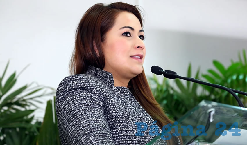 Teresa Jim&eacute;nez Esquivel, presidenta municipal de Aguascalientes (Foto: Eddylberto Lu&eacute;vano Santill&aacute;n)