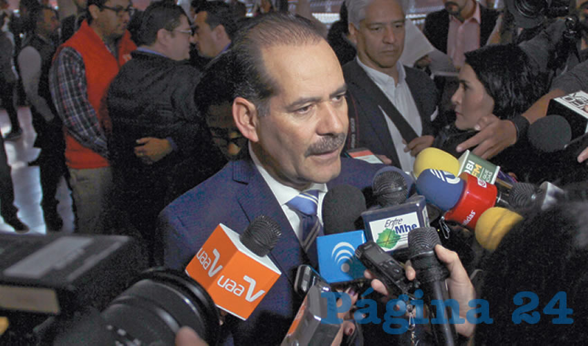 Mart&iacute;n Orozco Sandoval, gobernador del Estado