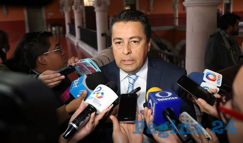 Jos&eacute; de Jes&uacute;s Altamira Acosta, titular de la Sicom (Foto: Eddylberto Lu&eacute;vano Santill&aacute;n)