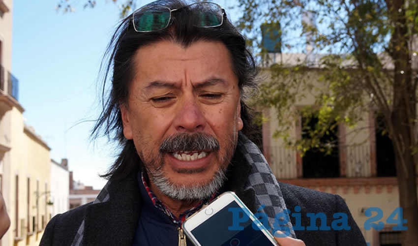 José Crescenciano Sánchez Pérez: “Si no luchamos por esta universidad, es darle entender al gobierno del estado y a la Federación que todo lo que hacen está bien” (Fotos: Merari Martínez Castro)