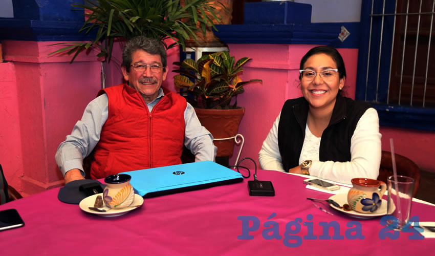 En el restaurante La Saturnina almorzaron Gustavo Padilla C&oacute;rdova y Patricia Valadez Bustamante