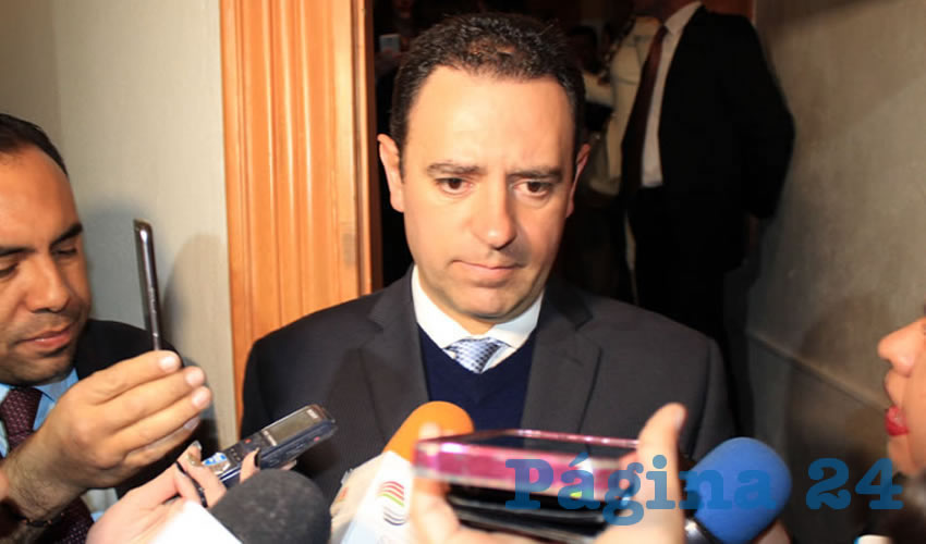 Alejandro Tello Cristerna: “Si yo estoy equivocado, si el Congreso está equivocado, solamente las instancias correspondientes lo dirán” (Foto: Rocío Castro Alvarado)